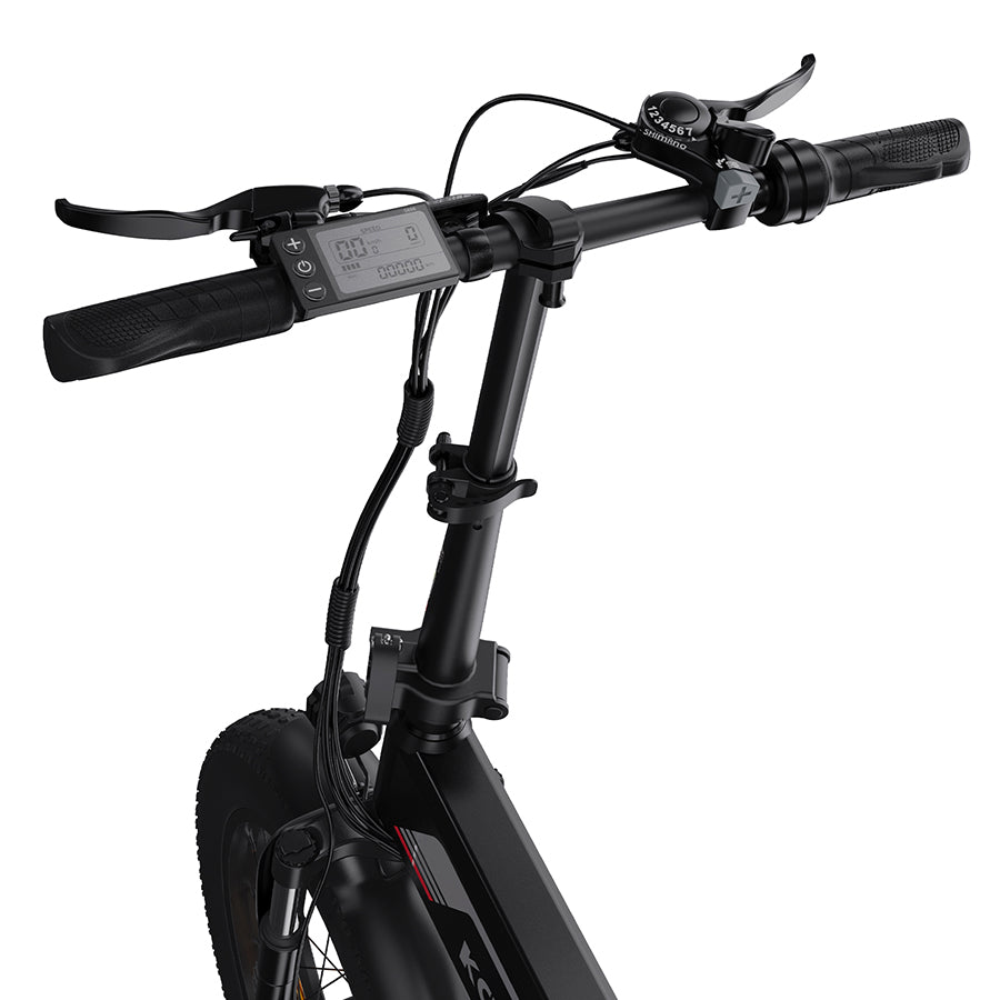 Vélo électrique pliable BK10S - Batterie 13 Ah - Moteur 500 W - Pneus larges 4.0 BK10S Folding Electric Bike - 13Ah Battery - 500w Motor - 4.0 Fat Tyre - Electric Maxx