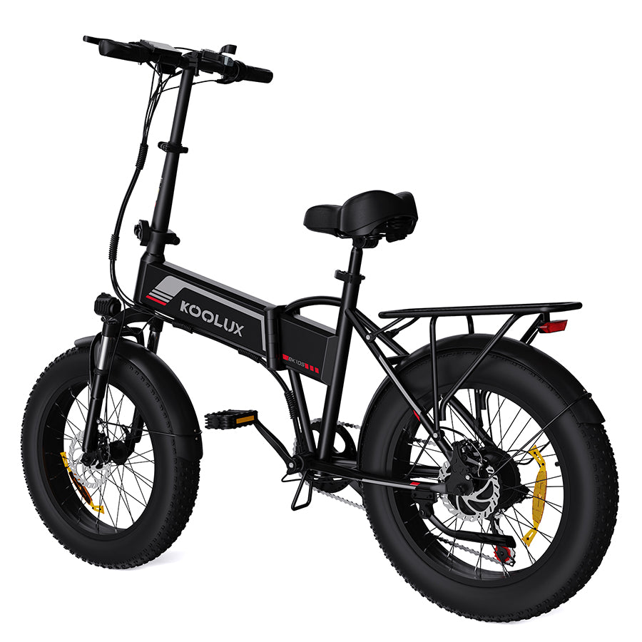 Vélo électrique pliable BK10S - Batterie 13 Ah - Moteur 500 W - Pneus larges 4.0 BK10S Folding Electric Bike - 13Ah Battery - 500w Motor - 4.0 Fat Tyre - Electric Maxx