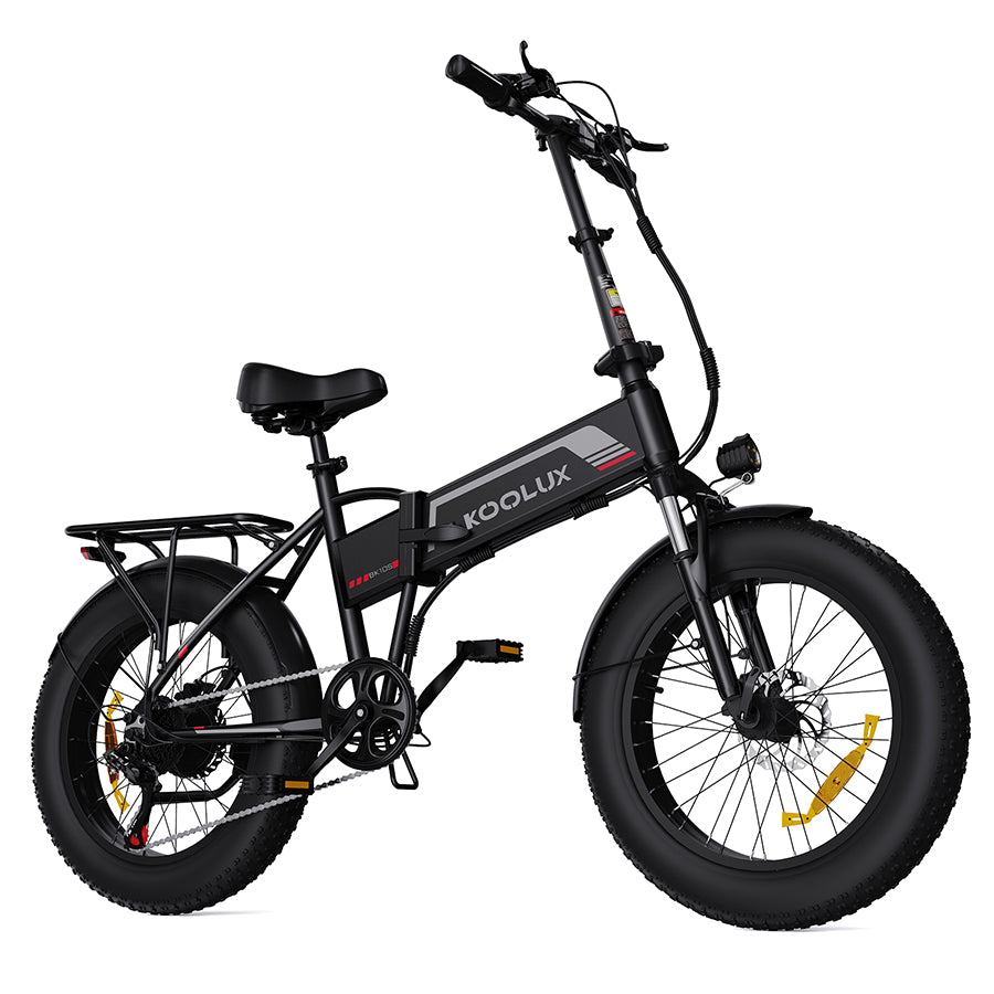 Vélo électrique pliable BK10S - Batterie 13 Ah - Moteur 500 W - Pneus larges 4.0 BK10S Folding Electric Bike - 13Ah Battery - 500w Motor - 4.0 Fat Tyre - Electric Maxx