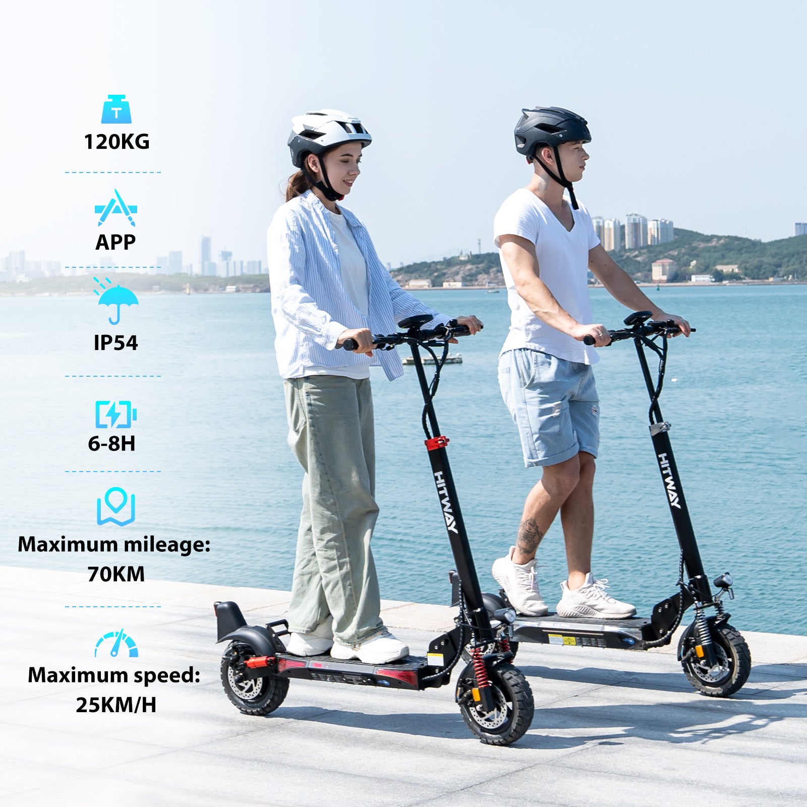 Electric Scooter Adult 10 Inch 500W Motor 15.6Ah Battery 3 Speed Modes, Maximum Speed 25KM/H, Tubeless Tire, Turn Signals, APP Electric Scooter Adult 10 Inch 500W Motor 15.6Ah Battery 3 Speed Modes, Maximum Speed 25KM/H, Tubeless Tire, Turn Signals, APP - Electric Maxx