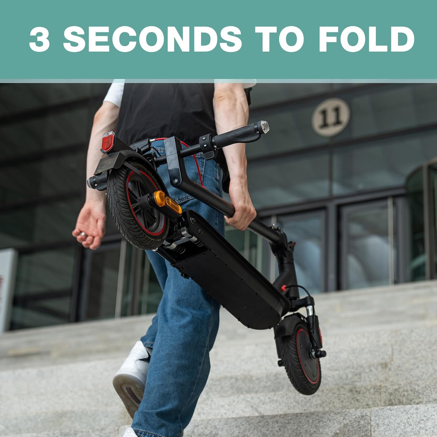 Trottinette électrique pour adultes EV85F, 8,5 pouces, moteur 350 W, batterie 7,8 Ah EV85F Electric Scooter Adults, 8.5'' E-Scooter - APP, 350W Motor, 7.8Ah Battery - Electric Maxx