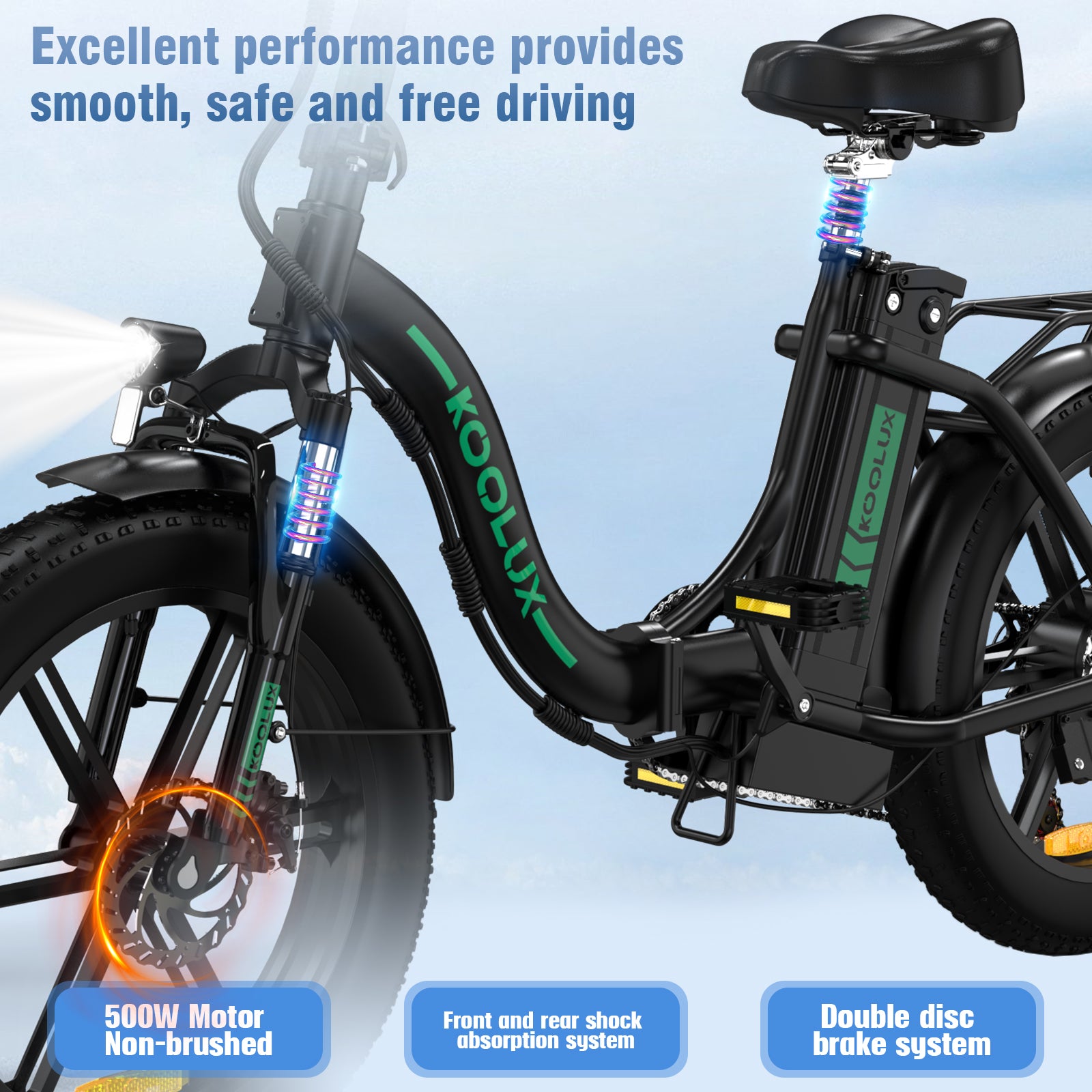 Vélo électrique pliable BK6S - Roue de 20 BK6S Folding Electric Bike - 20