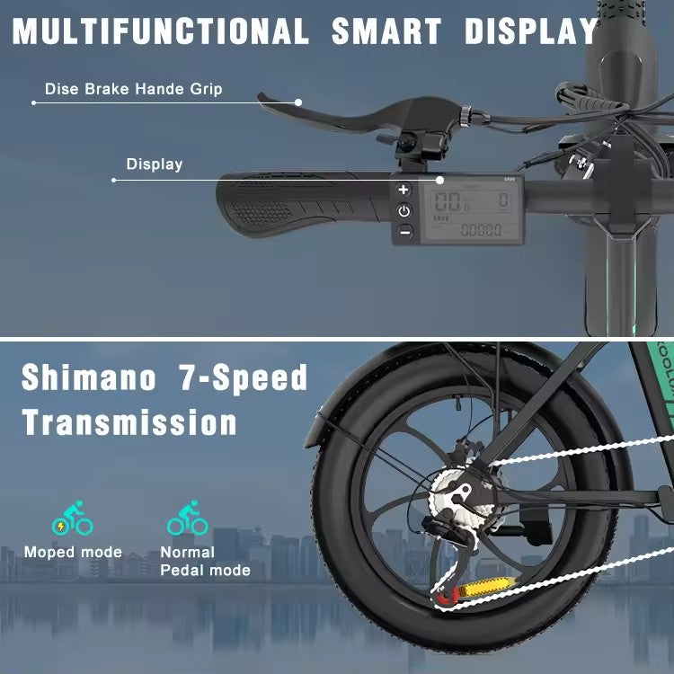 Vélo électrique pliable BK6S - Roue de 20 BK6S Folding Electric Bike - 20