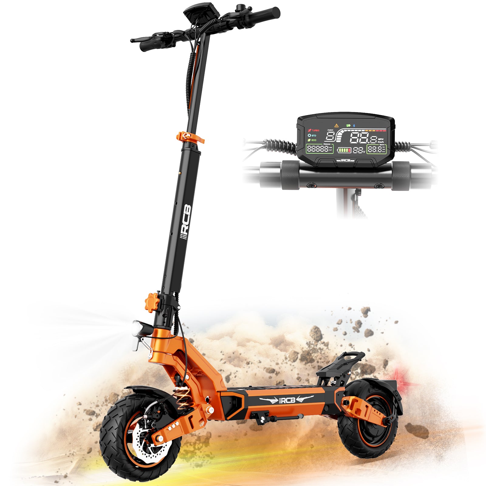 D7 Electric Scooter, 27Ah 100KM MAX. 25 km/h, 500W Motor, 10 D7 Electric Scooter, 20.8Ah or 27Ah/90-100KM, MAX. 25 km/h, 500W Motor, 10