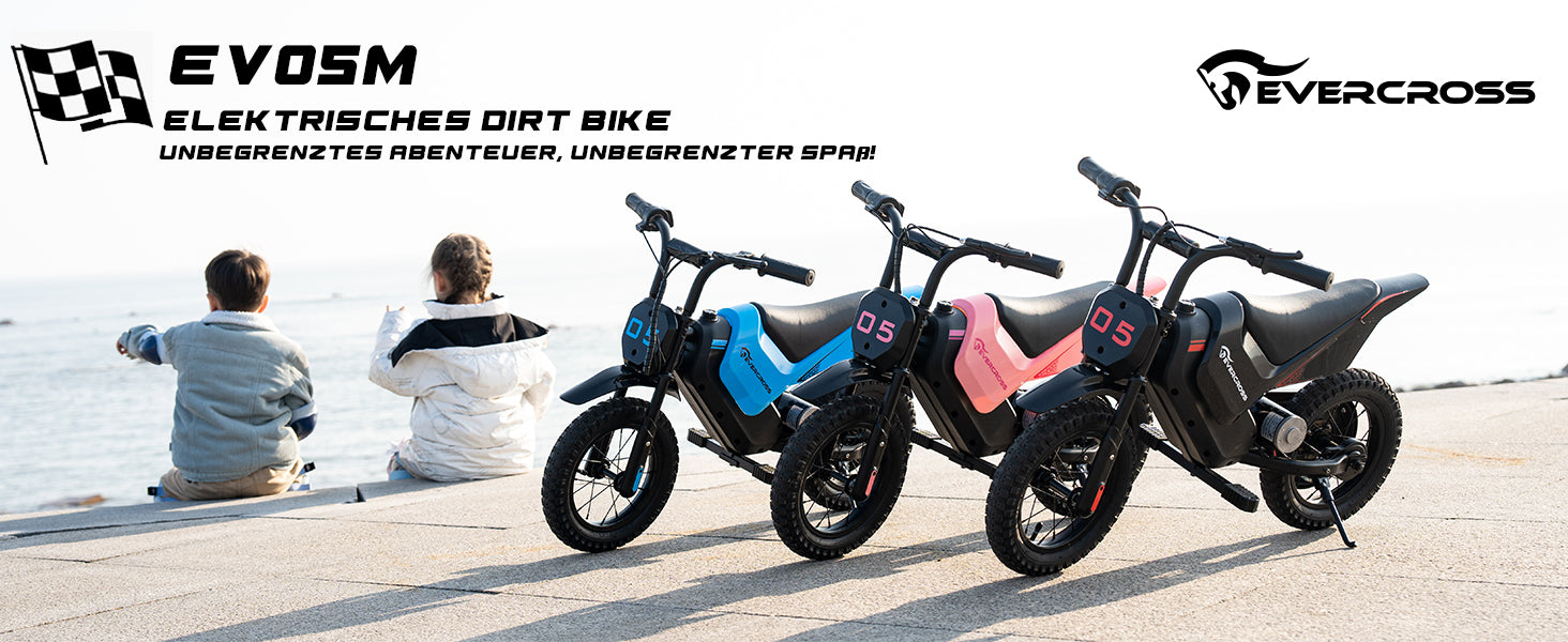 Electric Motorcycle for Kids, 150W Kids Ride On Motorcycle, 8/16 km/h Speed Modes & 10 km Long-Range Electric Motorcycle, 12'' Moto Cross for Kids Aged 3-12 Years Electric Motorcycle for Kids, 150W Kids Ride On Motorcycle, 8/16 km/h Speed Modes & 10 km Long-Range Electric Motorcycle, 12'' Moto Cross for Kids Aged 3-12 Years