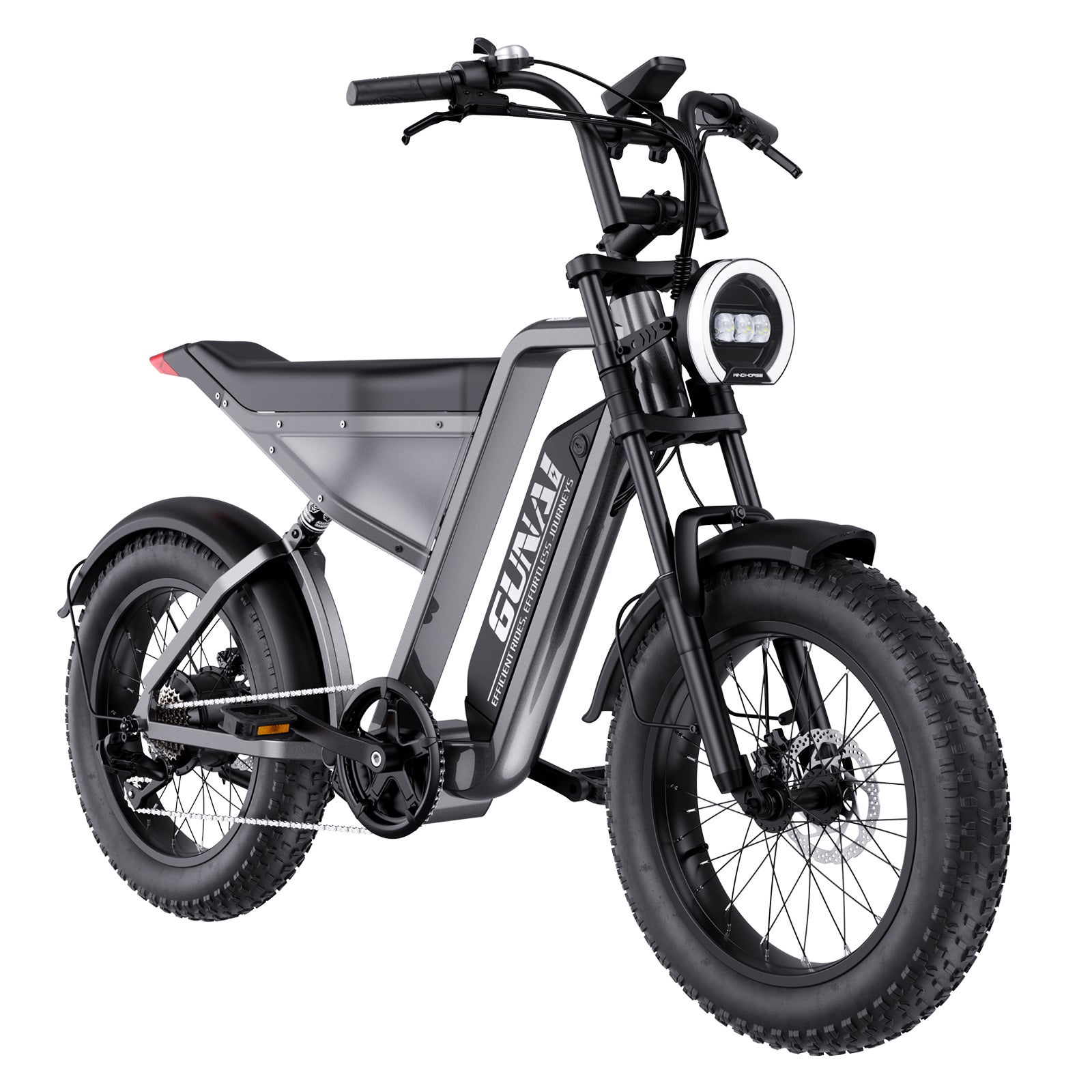 Vélo électrique GUNAI-Y pour adultes 20x4 GUNAI-Y Electric Bike for Adults 20x4