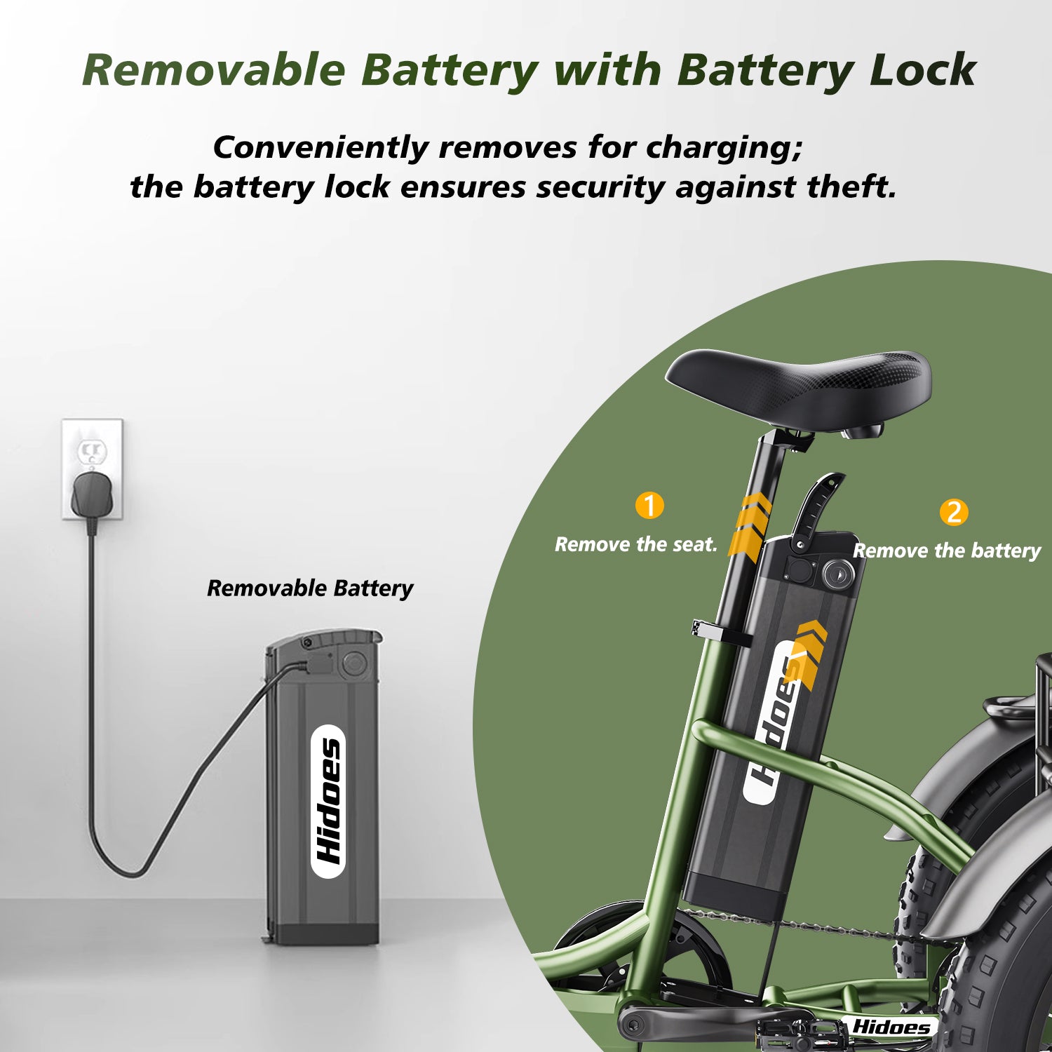 Hidoes ET1 Electric Bike - 20 Hidoes ET1 Electric Bike - 20