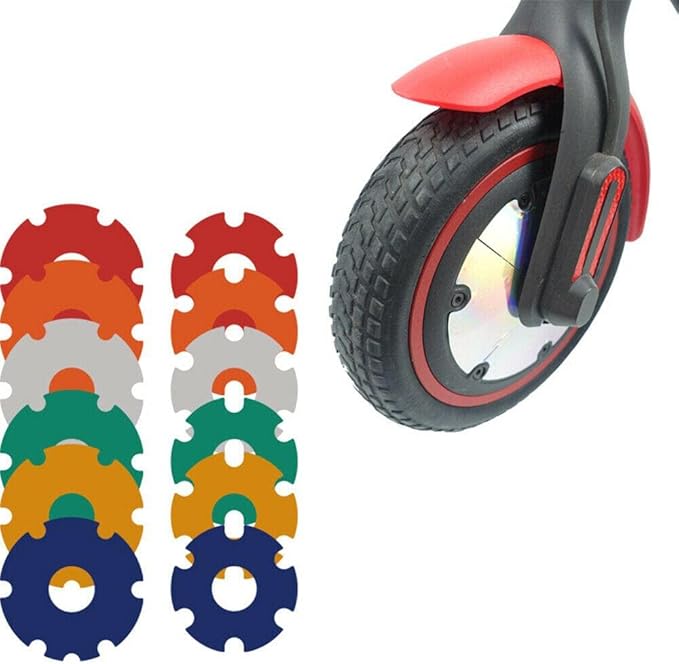 Universel - Autocollants pour moteur de scooter électrique - Compatible avec la plupart des moteurs de scooter électrique de 8,5 pouces Universal - Electric Scooter Motor Stickers - Fit Most 8.5