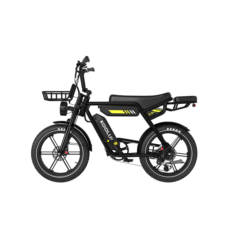 KOOLUX X9 Single or Dual Battery up to 31.2Ah - Fat Tyre with Additional Seat and Top Speed of 31MPH KOOLUX X9 PRO Dual Battery 31.2Ah Fat Tyre Additional Seat and Top Speed 31MPH - Electric Maxx