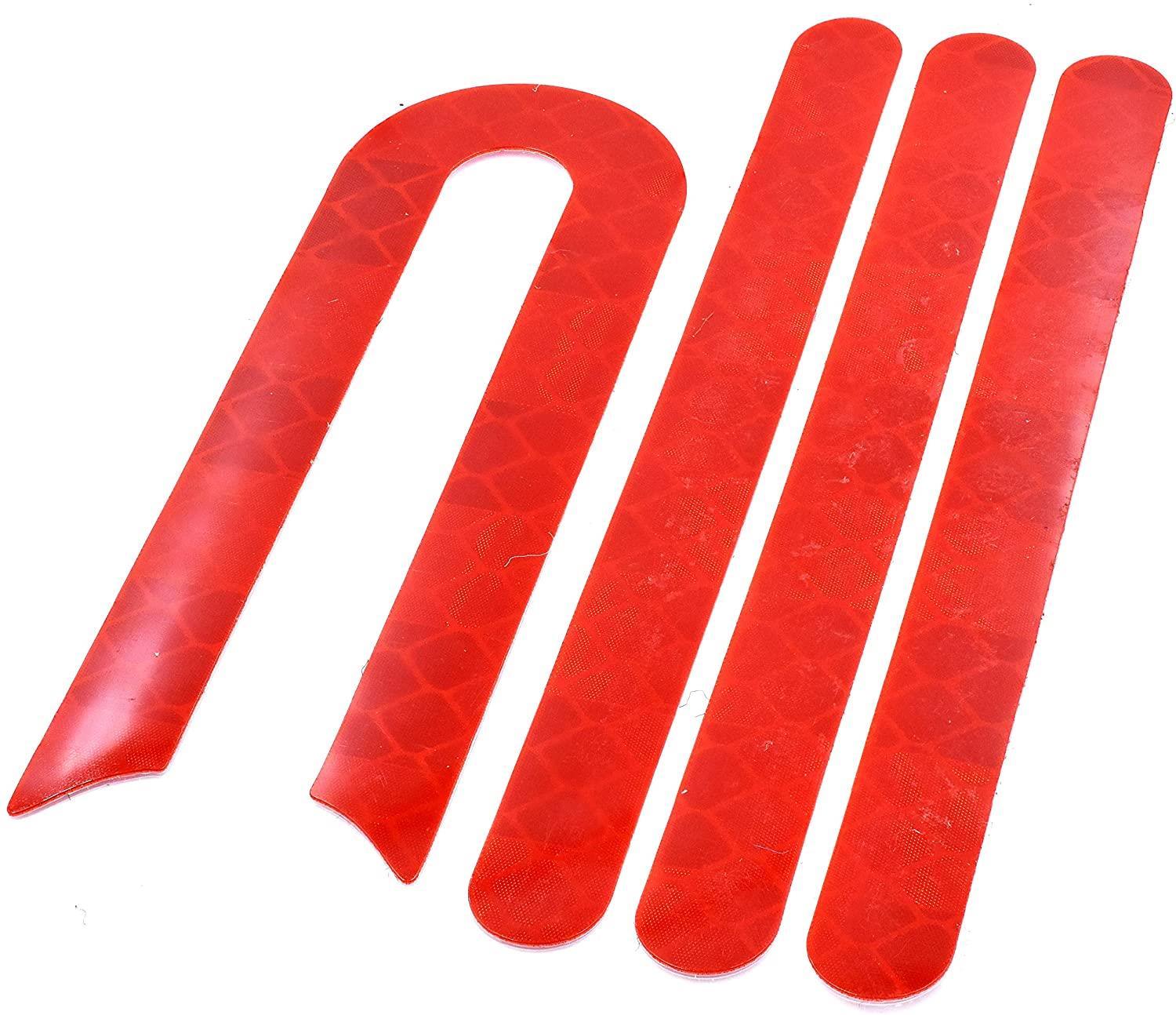 Front Fork Trim Reflectors (RED) - Fits Xiaomi M365 - STD & PRO Front Fork Trim Reflectors (RED) - Fits Xiaomi M365 - STD & PRO - Electric Maxx