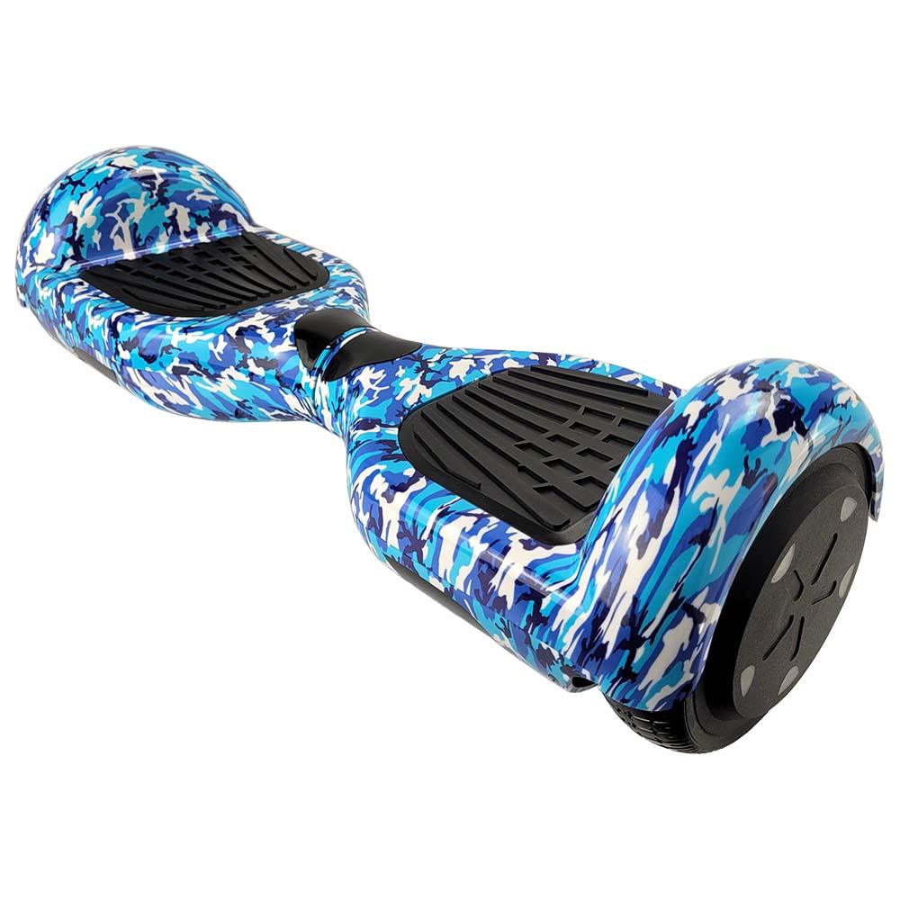 Hoverboard classique de 6,5 pouces en camouflage bleu 6.5