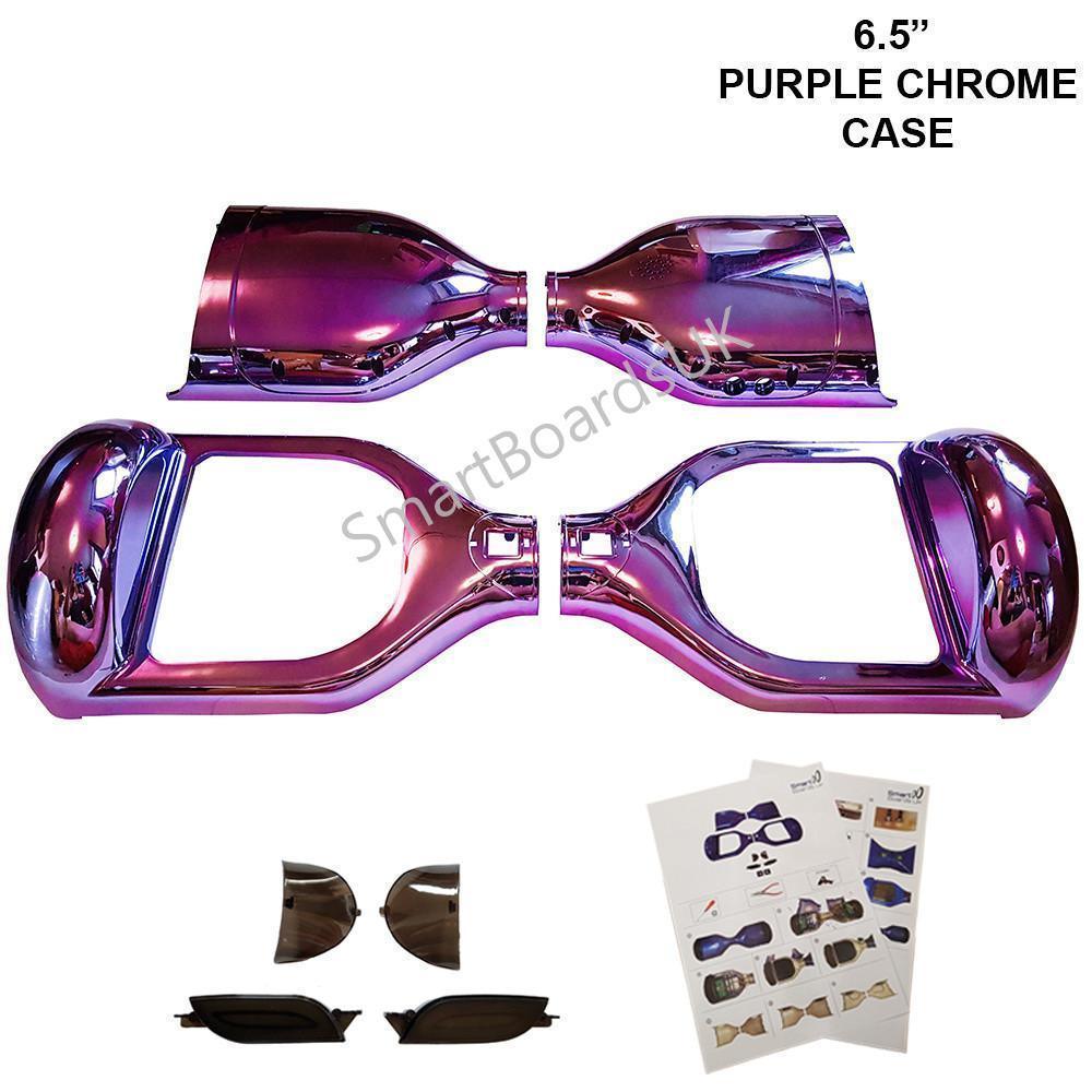 Coque en plastique pour hoverboard (taille de roue de 6,5 pouces) - Couleurs chromées Hoverboard Plastic Shell (6.5