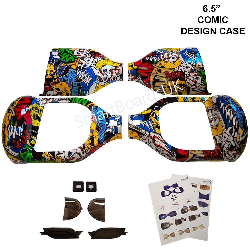 Coque en plastique pour hoverboard (taille de roue de 6,5 pouces) - Couleurs de conception Hoverboard Plastic Shell (6.5