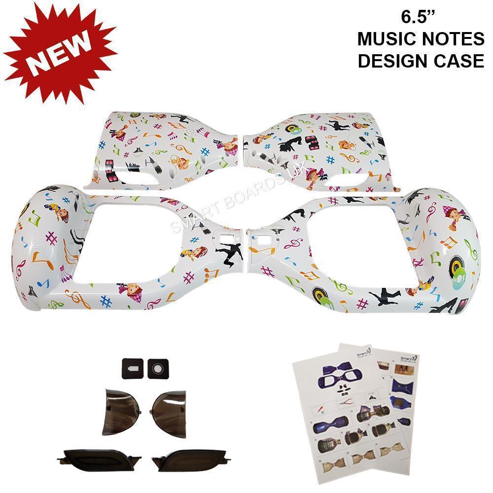 Coque en plastique pour hoverboard (taille de roue de 6,5 pouces) - Couleurs de conception Hoverboard Plastic Shell (6.5