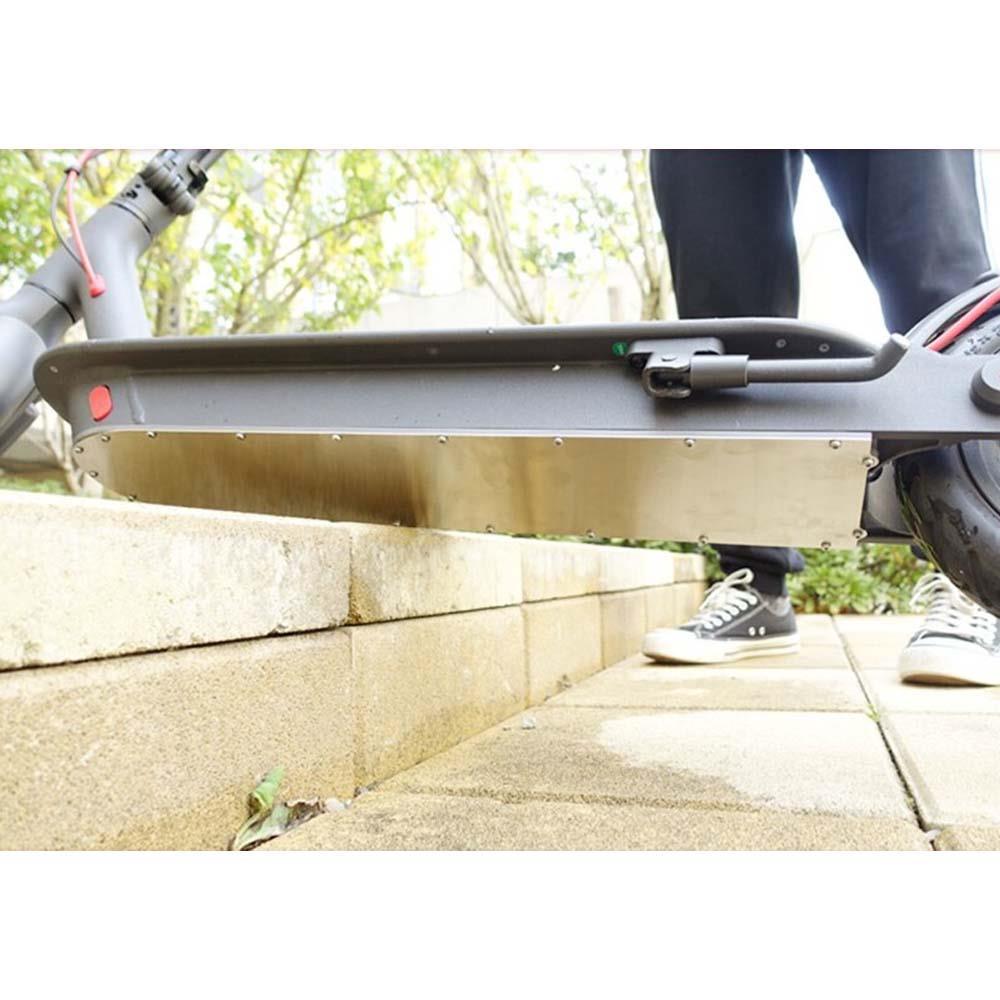 Ninebot by Segway - MAX G30 - Stainless Steel Bottom Battery Cover Plate Protector Ninebot by Segway - MAX G30 - Stainless Steel Bottom Battery Cover Plate Protector - Electric Maxx