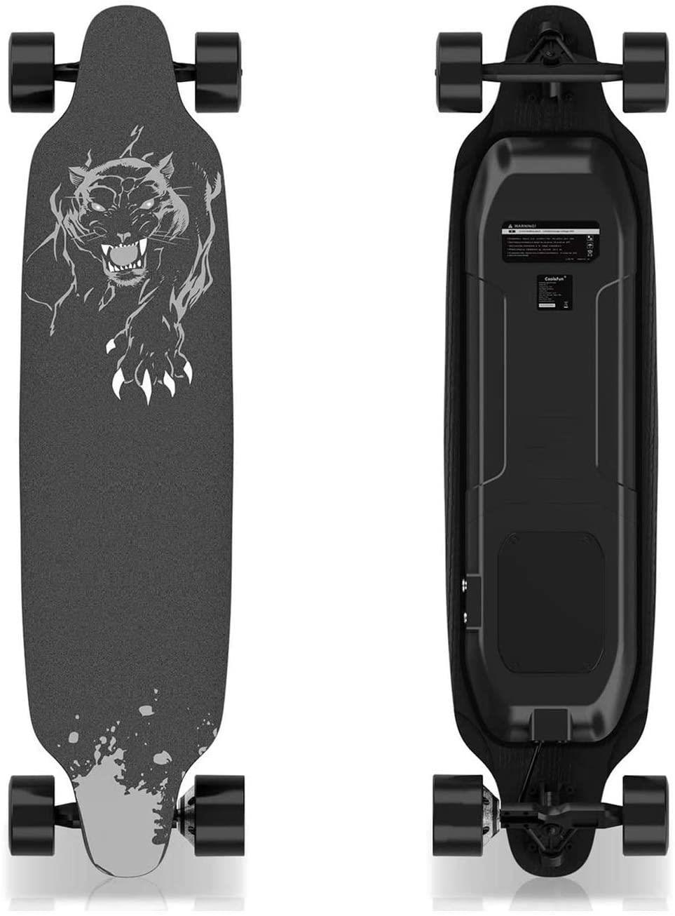 Cool & Fun Electric Skateboard, Longboard For Teens and Adults, 4Ah Battery Cool & Fun Electric Skateboard, Longboard For Teens and Adults, 4Ah Battery - Electric Maxx
