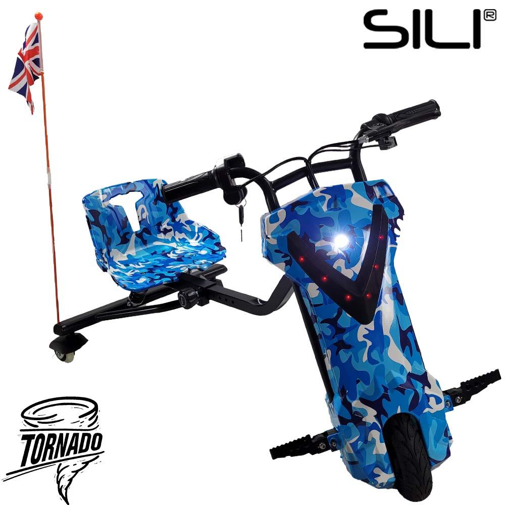 SILI Tornado – Electric 360 Drift Trike SILI Tornado – Electric 360 Drift Trike - Electric Maxx