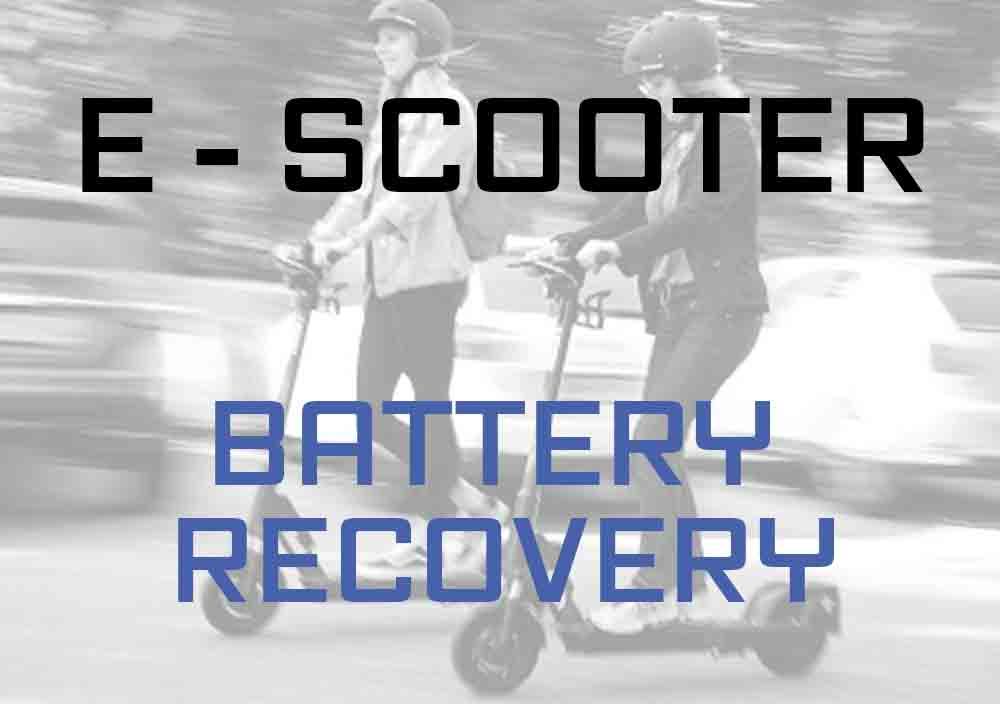 BATTERY RECOVERY (Electric Scooter) BATTERY RECOVERY (Electric Scooter) - Electric Maxx