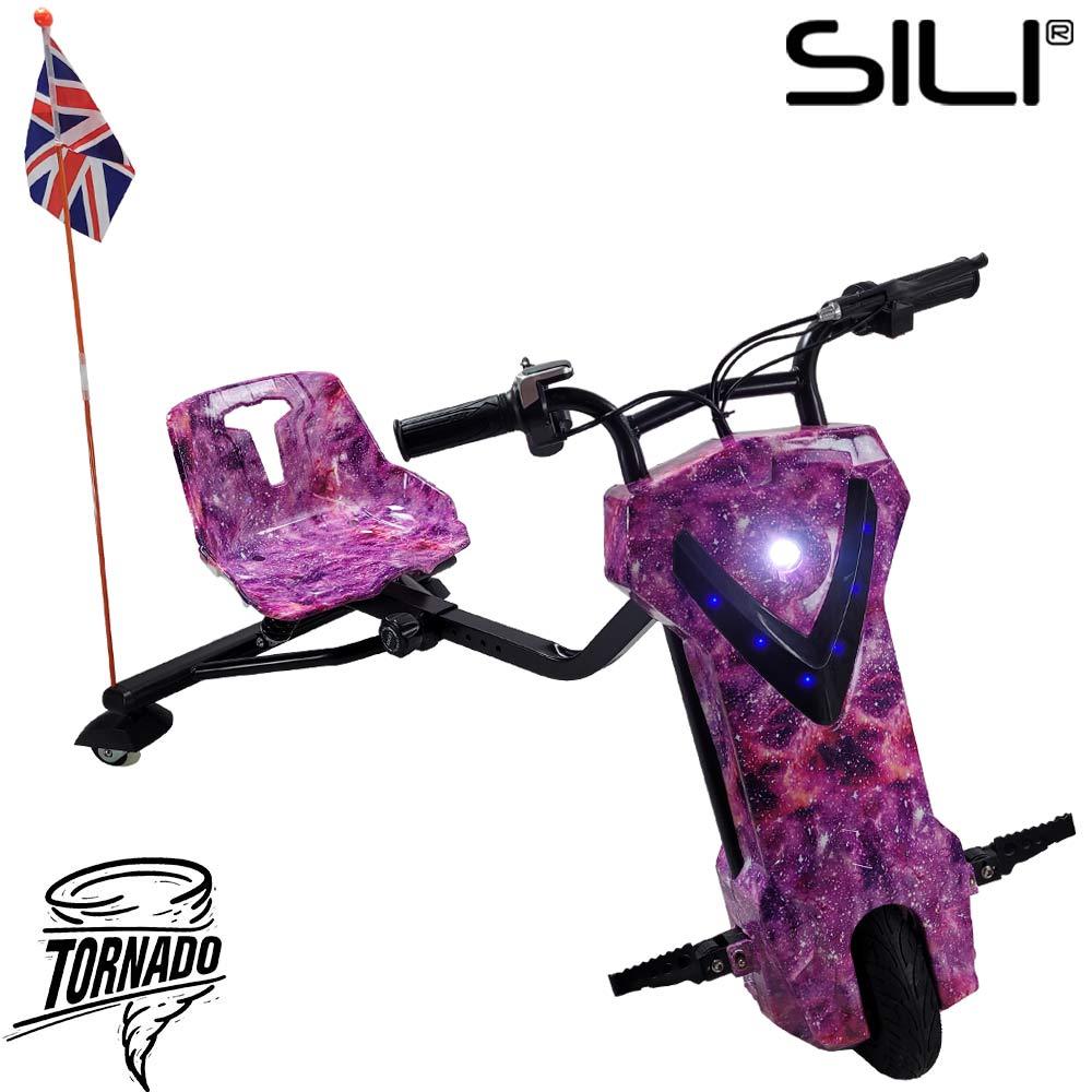 SILI Tornado – Electric 360 Drift Trike SILI Tornado – Electric 360 Drift Trike - Electric Maxx