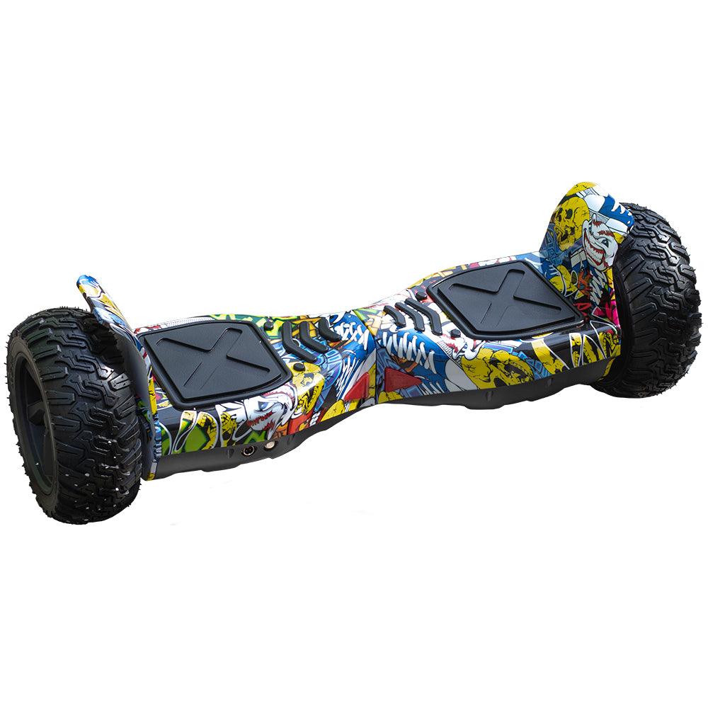 ALL TERRAIN BLUETOOTH 8.5″ HOVERBOARD SWEGWAY IN COMIC ALL TERRAIN BLUETOOTH 8.5″ HOVERBOARD SWEGWAY IN COMIC - Electric Maxx