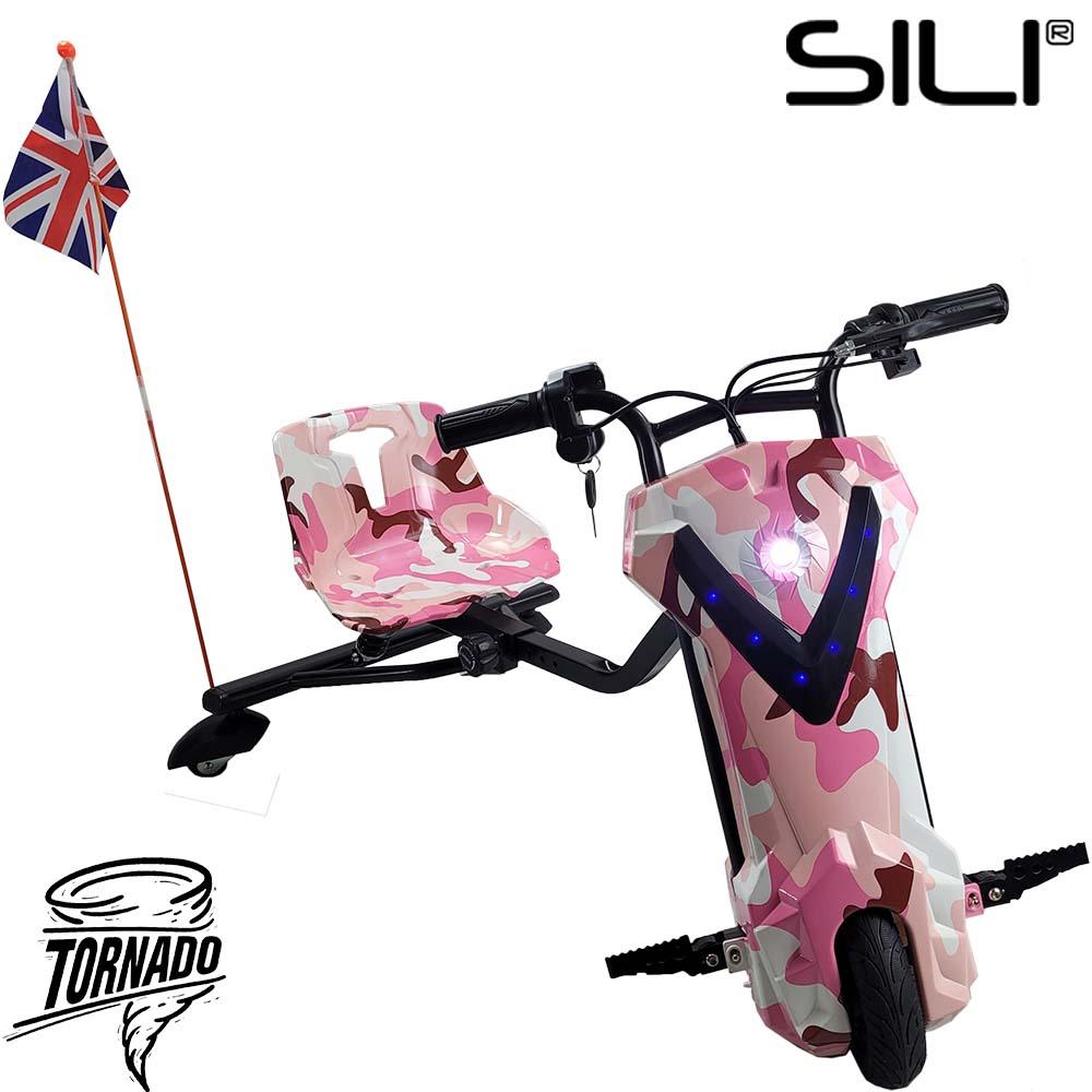 SILI Tornado – Electric 360 Drift Trike SILI Tornado – Electric 360 Drift Trike - Electric Maxx