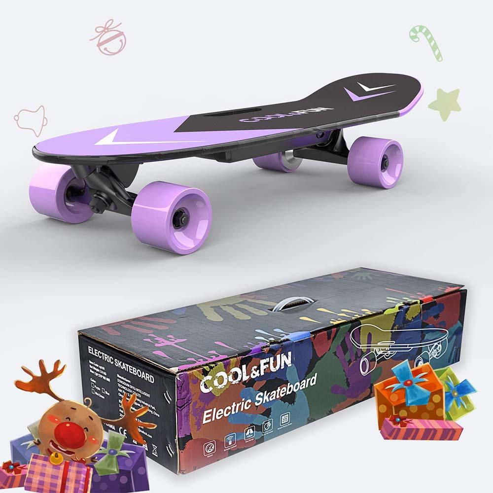 Childrens Electric Penny Board, 2Ah Battery, 150w - E-Skateboard with Remote Childrens Electric Penny Board, 2Ah Battery, 150w - E-Skateboard with Remote - Electric Maxx