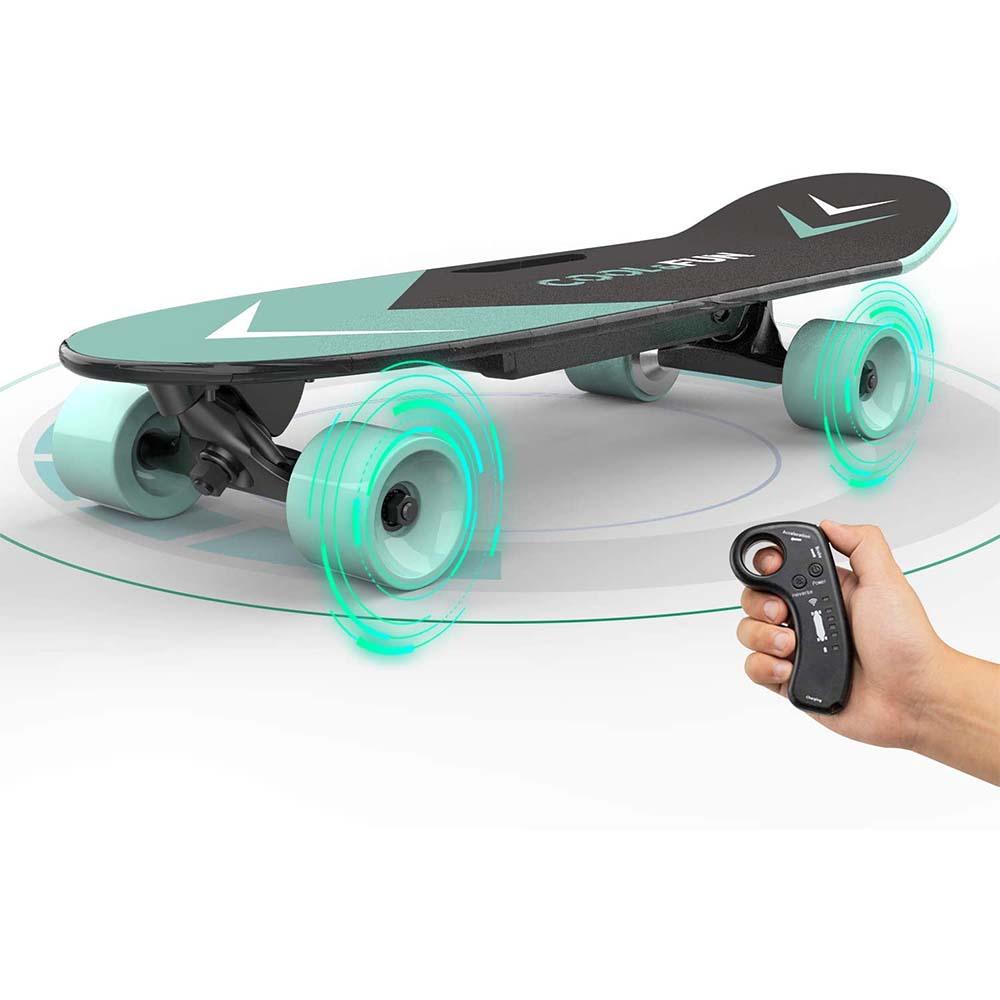 Childrens Electric Penny Board, 2Ah Battery, 150w - E-Skateboard with Remote Childrens Electric Penny Board, 2Ah Battery, 150w - E-Skateboard with Remote - Electric Maxx