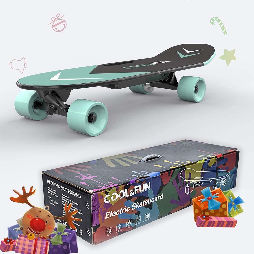 Childrens Electric Penny Board, 2Ah Battery, 150w - E-Skateboard with Remote Childrens Electric Penny Board, 2Ah Battery, 150w - E-Skateboard with Remote - Electric Maxx
