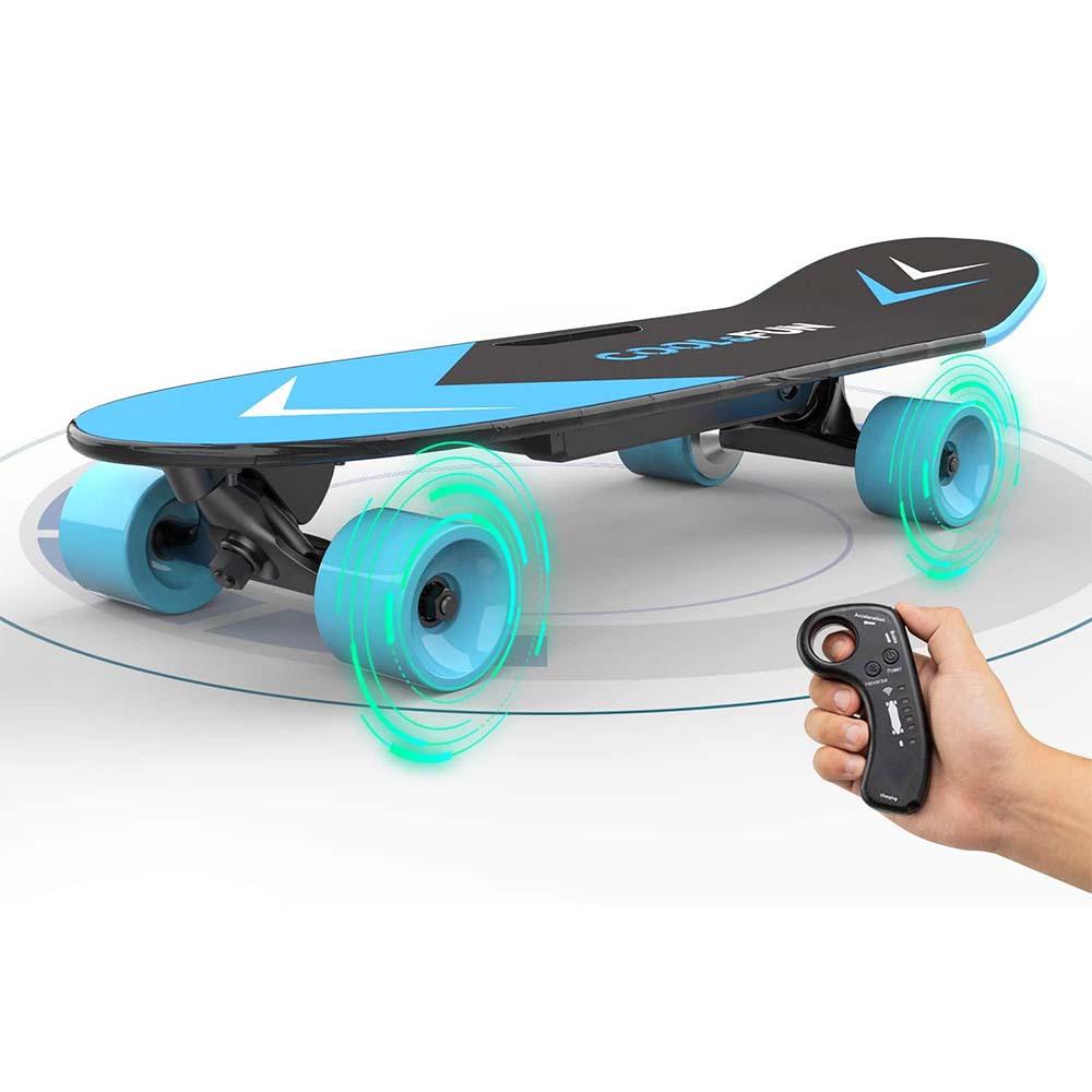Childrens Electric Penny Board, 2Ah Battery, 150w - E-Skateboard with Remote Childrens Electric Penny Board, 2Ah Battery, 150w - E-Skateboard with Remote - Electric Maxx