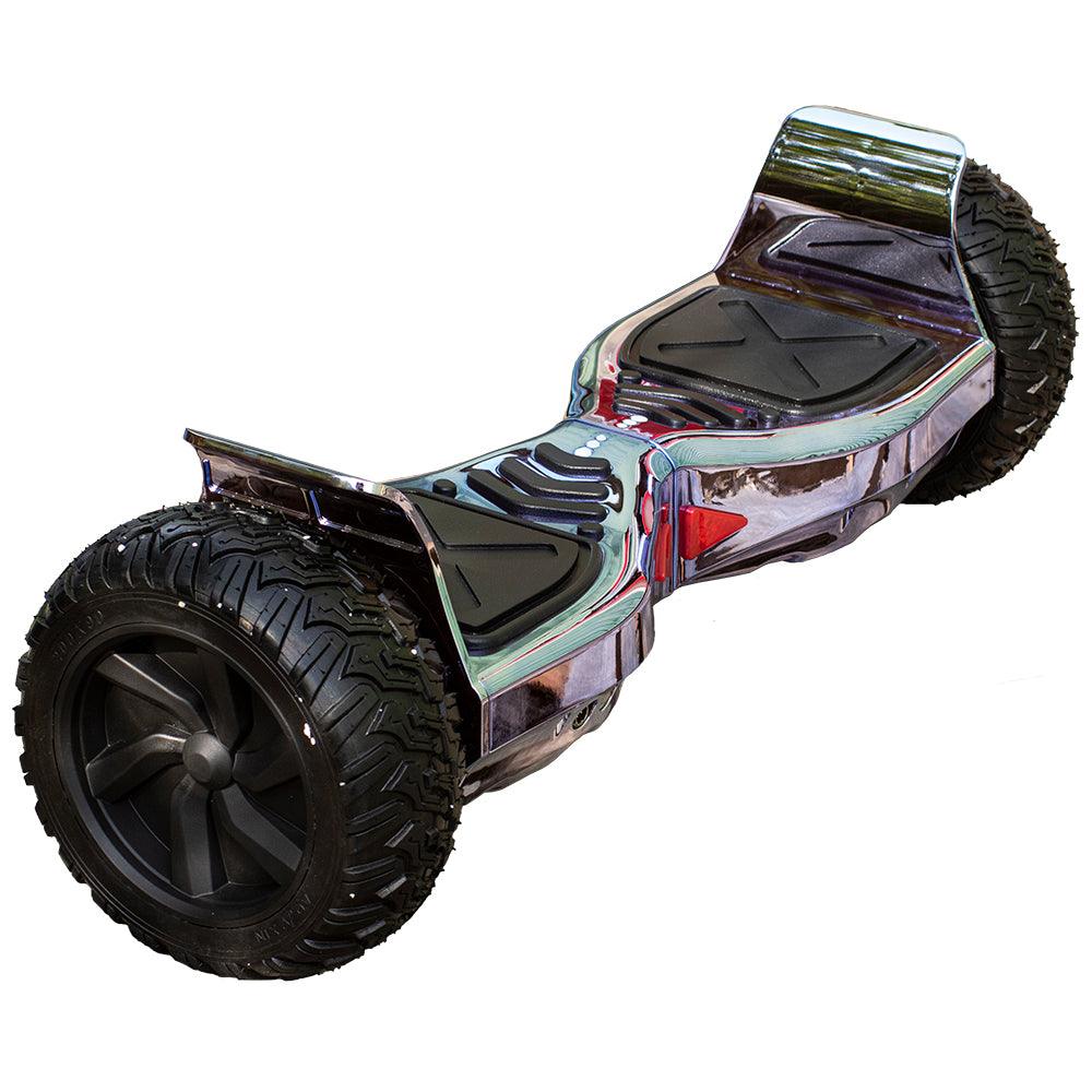 ALL TERRAIN BLUETOOTH 8.5″ HOVERBOARD SWEGWAY IN CHROME PURPLE/PINK ALL TERRAIN BLUETOOTH 8.5″ HOVERBOARD SWEGWAY IN CHROME PURPLE/PINK - Electric Maxx