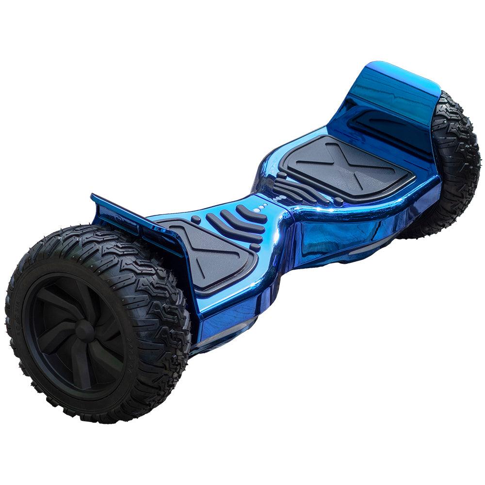 ALL TERRAIN BLUETOOTH 8.5″ HOVERBOARD SWEGWAY IN CHROME BLUE ALL TERRAIN BLUETOOTH 8.5″ HOVERBOARD SWEGWAY IN CHROME BLUE - Electric Maxx