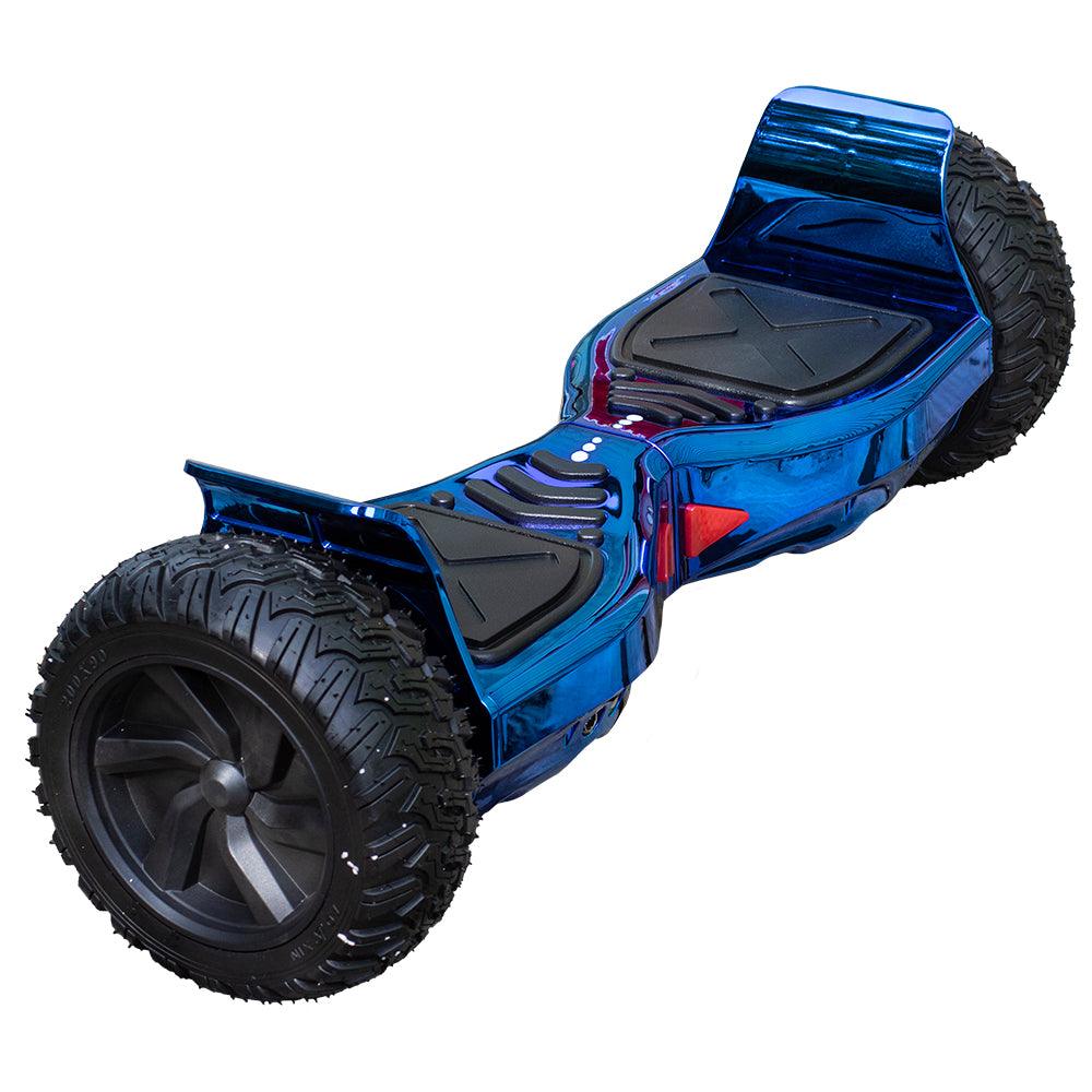 ALL TERRAIN BLUETOOTH 8.5″ HOVERBOARD SWEGWAY IN CHROME BLUE ALL TERRAIN BLUETOOTH 8.5″ HOVERBOARD SWEGWAY IN CHROME BLUE - Electric Maxx