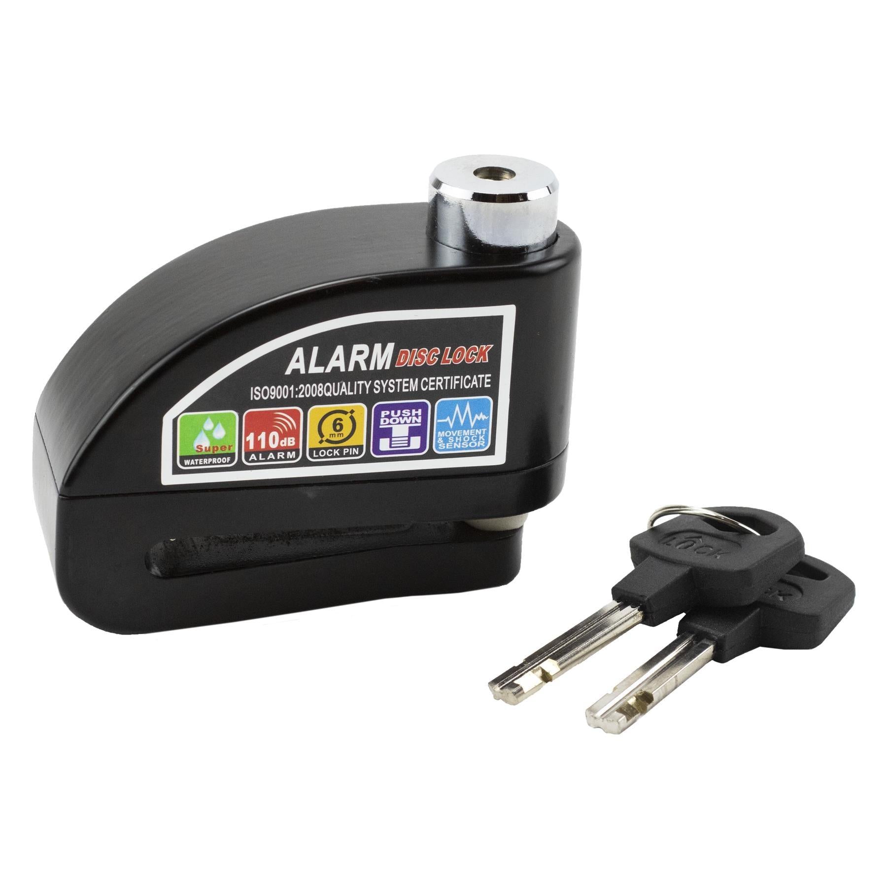 Electric Scooter & Bicycle Disc Lock with Alarm Electric Scooter & Bicycle Disc Lock with Alarm - Electric Maxx