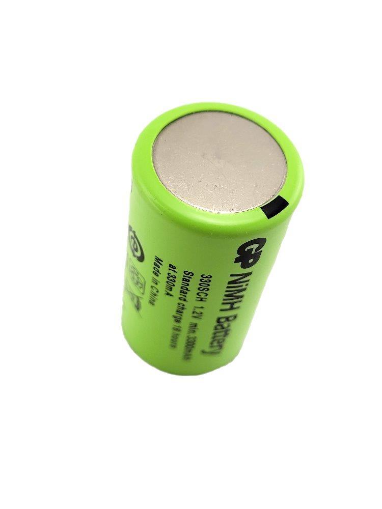 GP Sub C NiMH 1.2V 3300mAh (GP330SCH) Rechargeable Battery GP Sub C NiMH 1.2V 3300mAh (GP330SCH) Rechargeable Battery - Electric Maxx