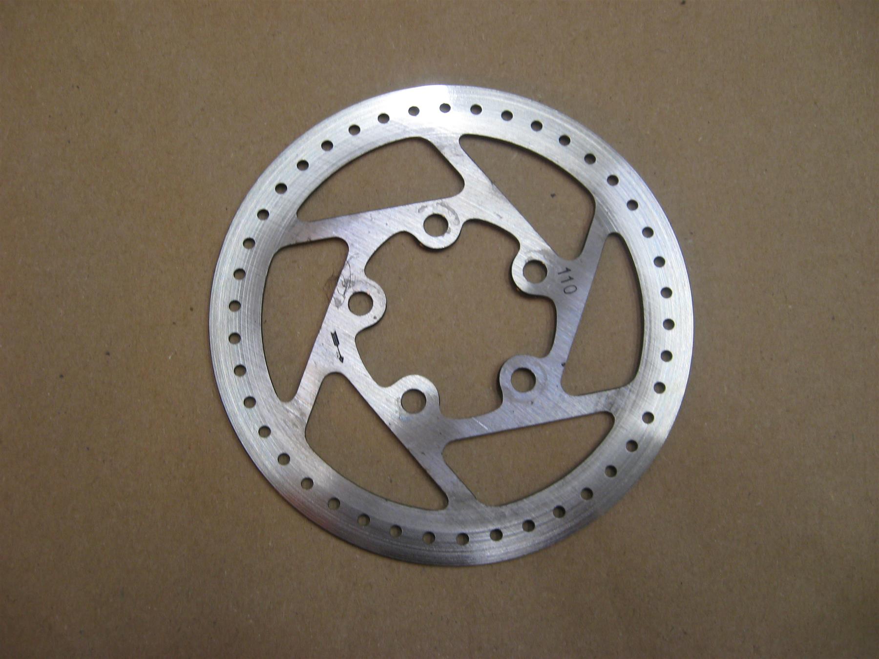 USED 110mm BRAKE DISC FITS AOVO PRO SCOOTER USED 110mm BRAKE DISC FITS AOVO PRO SCOOTER - Electric Maxx