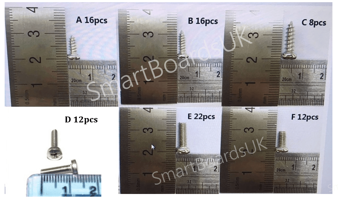 Full Screw Set for 6.5 Full Screw Set for 6.5