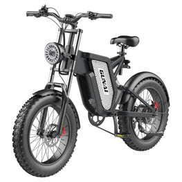 MX25 Electric Bike for Adults 20x4" Fat Tyre Electric Dirt Bike 48V 25AH Full Suspension with 7 Speed and 1000W Motor - Electric Maxx