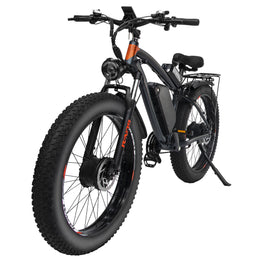 GN88 Electric Mountain Bike for Adults, Dual Motor 2000W with 48V 22Ah Battery, 26x4" Fat Tyre Bike - Electric Maxx