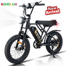 BK29 - Fat Tyre Electric Bike - 500w Motor - 48v 13Ah Battery - 20" Wheel