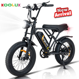 BK29 - Fat Tyre Electric Bike - 500w Motor - 48v 13Ah Battery - 20" Wheel - Electric Maxx