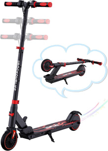 Electric Scooter for Kids age 8-14, Only 7.55KG Foldable Electric Scooter, Two Types of Braking, Maximum Range 16 KM, Maximum Speed 12.4 MPH, Gift for Kids and Teenagers