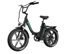 KL6S Electric Folding Bike: 20"x4" Fat Tyre, 15.6Ah Battery 250W 48V, Range 45-120km