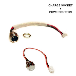 Charging Socket & Power Button Combo for Hoverboards - Electric Maxx