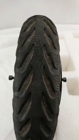 USED 8.5" 6 spoke STD E scooter wheel with solid tyre &120mm Brake disc - Electric Maxx