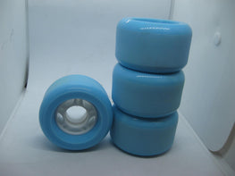 BLUE SKATEBOARD WHEELS FOR 608 SKATEBOARD BEARINGS (8 x 22 x 7) - Electric Maxx