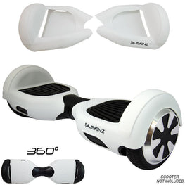 SILISKINZ 360 Degree 6.5" Hoverboard Silicone Rubber Jelly Protective Case (6.5") - Electric Maxx